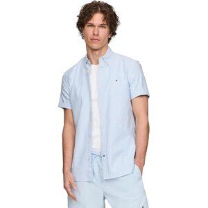 Tommy Hilfiger Men's Short Sleeve Oxford Shirt
